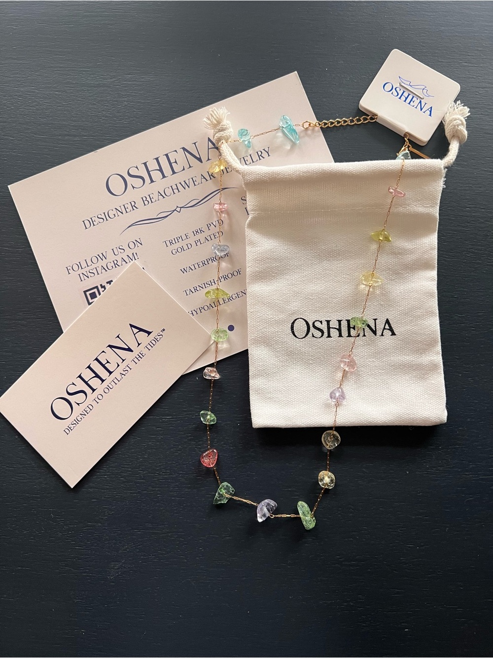 NEW Oshena Boho Isla Necklace